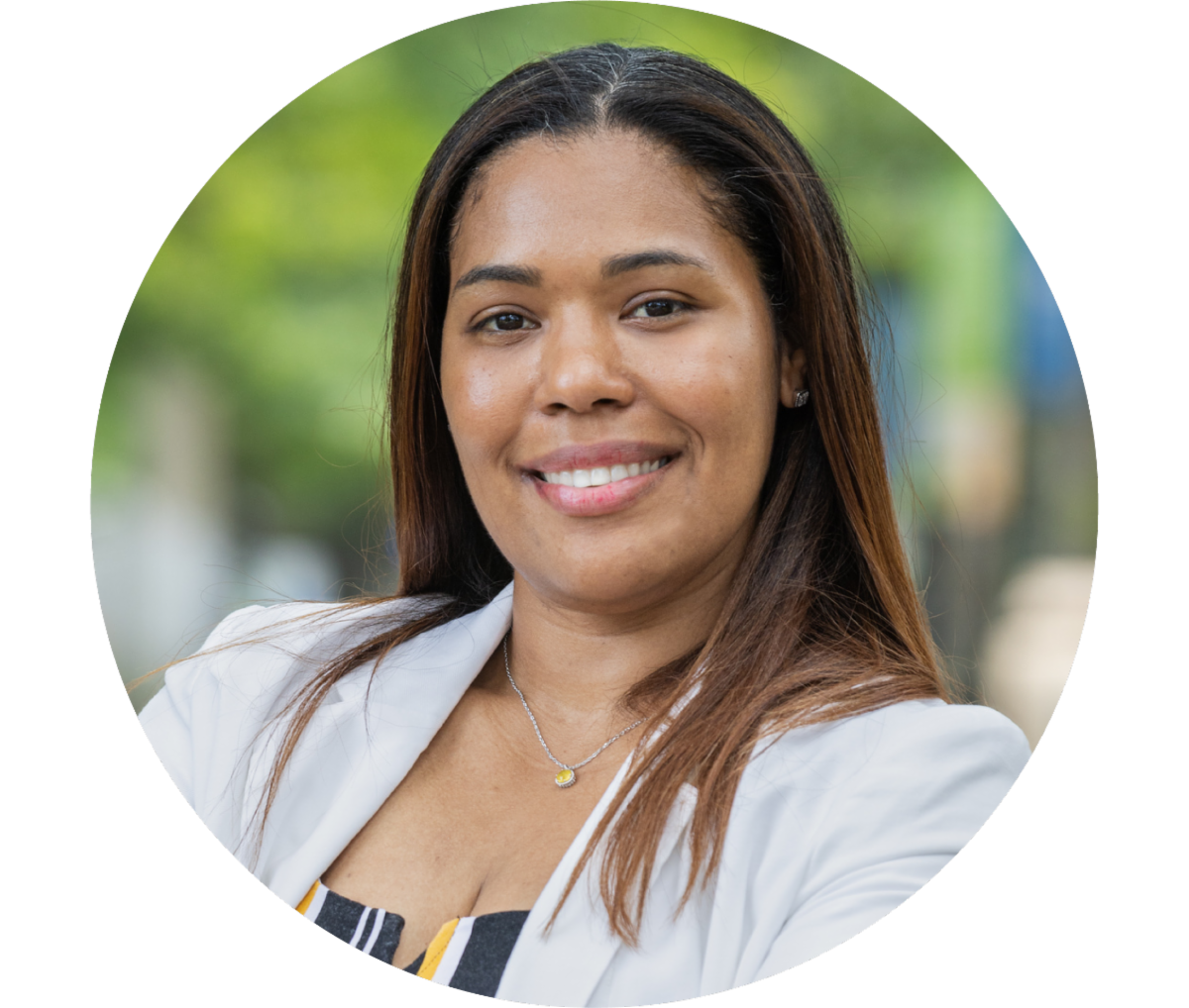 Photo of Lehman College Foundation Board Member and Vice President of the Lehman College Alumni Board Julissa Alvarez 