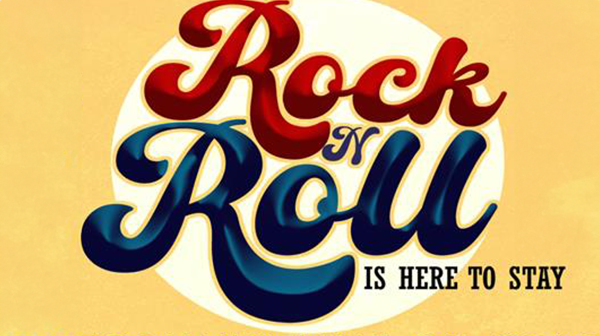 Rock and Roll is here to stay logo