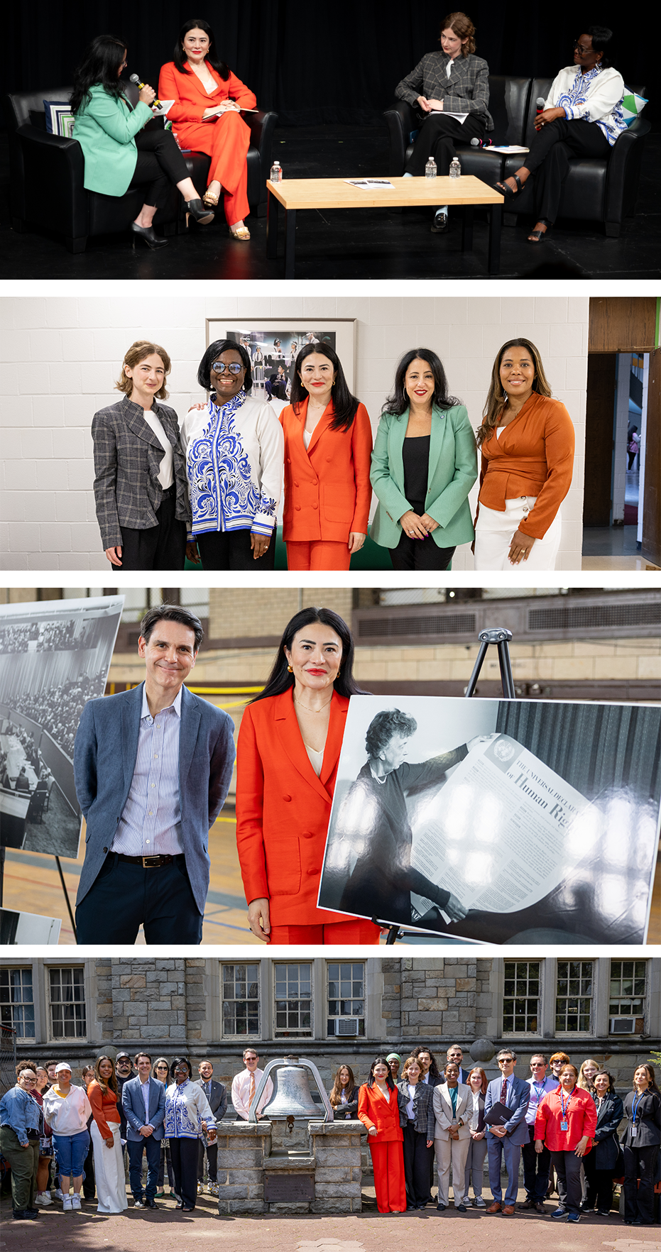 Collage of UN event photos