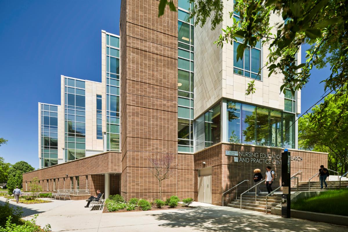 Side of Building showing Architectural detail