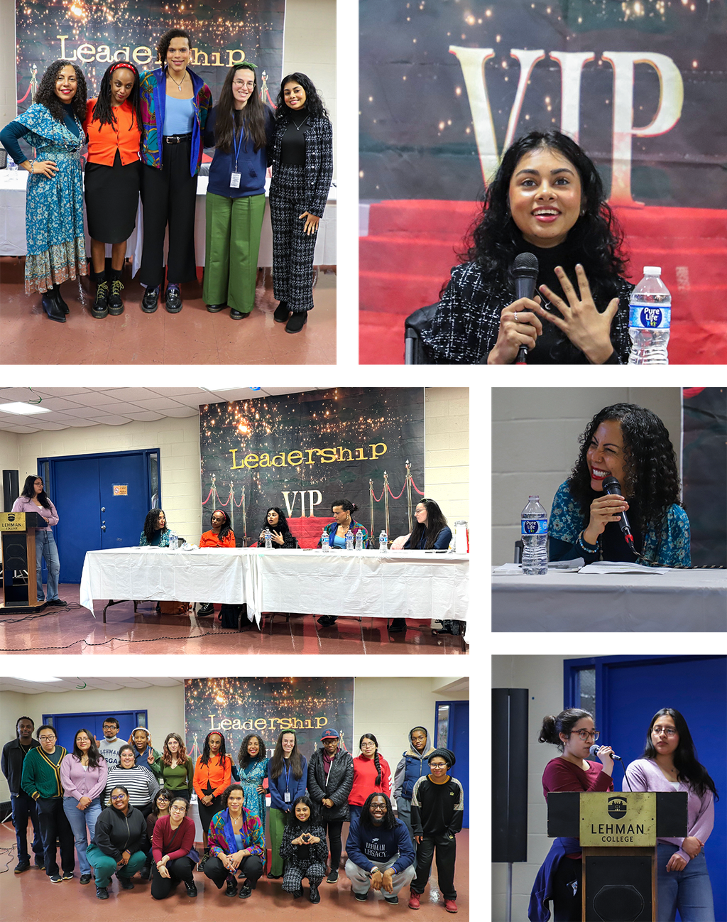 Fun collage of women in leadership photos