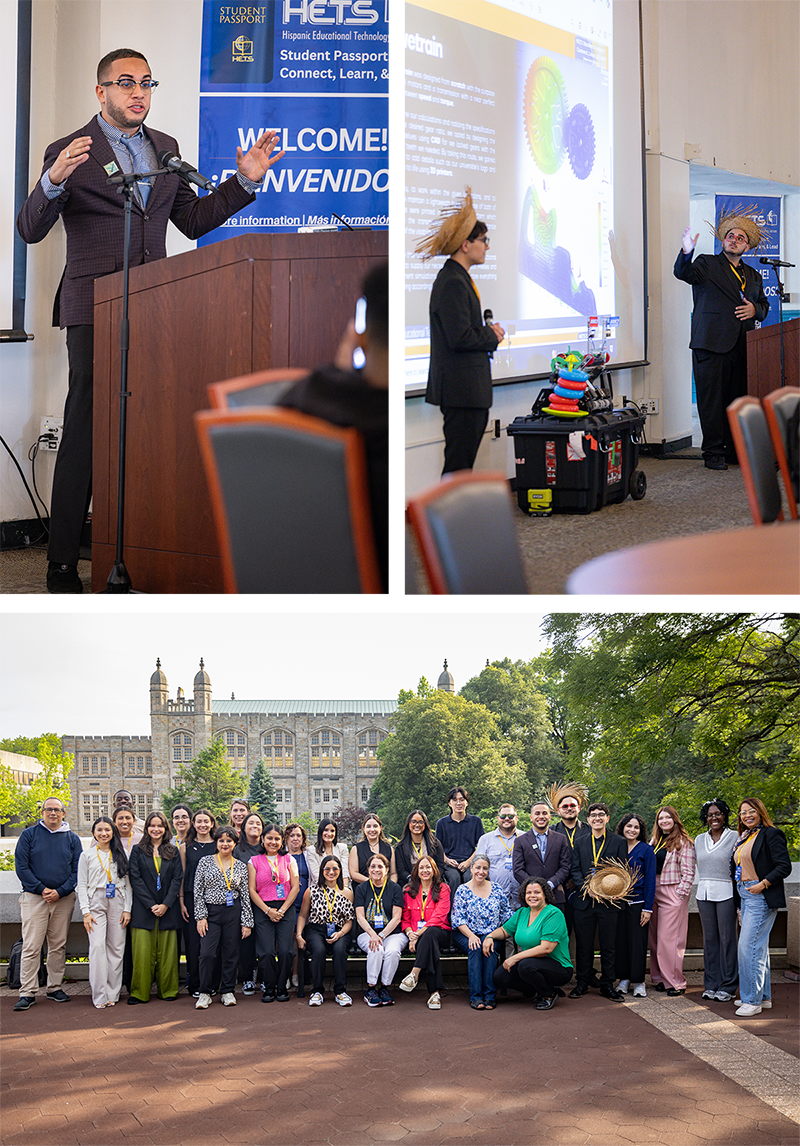 Collage of event photos