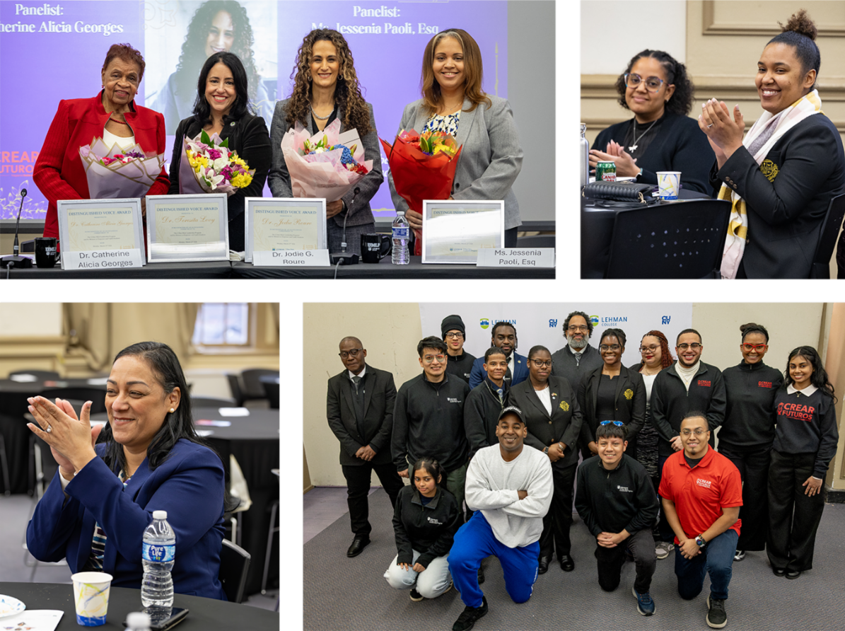 Collage of group photos