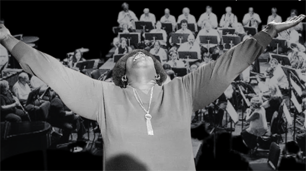 black and white music photo