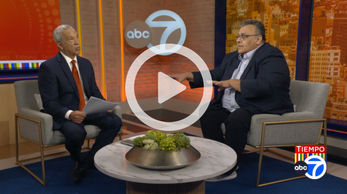 Clickable video still from ABC7