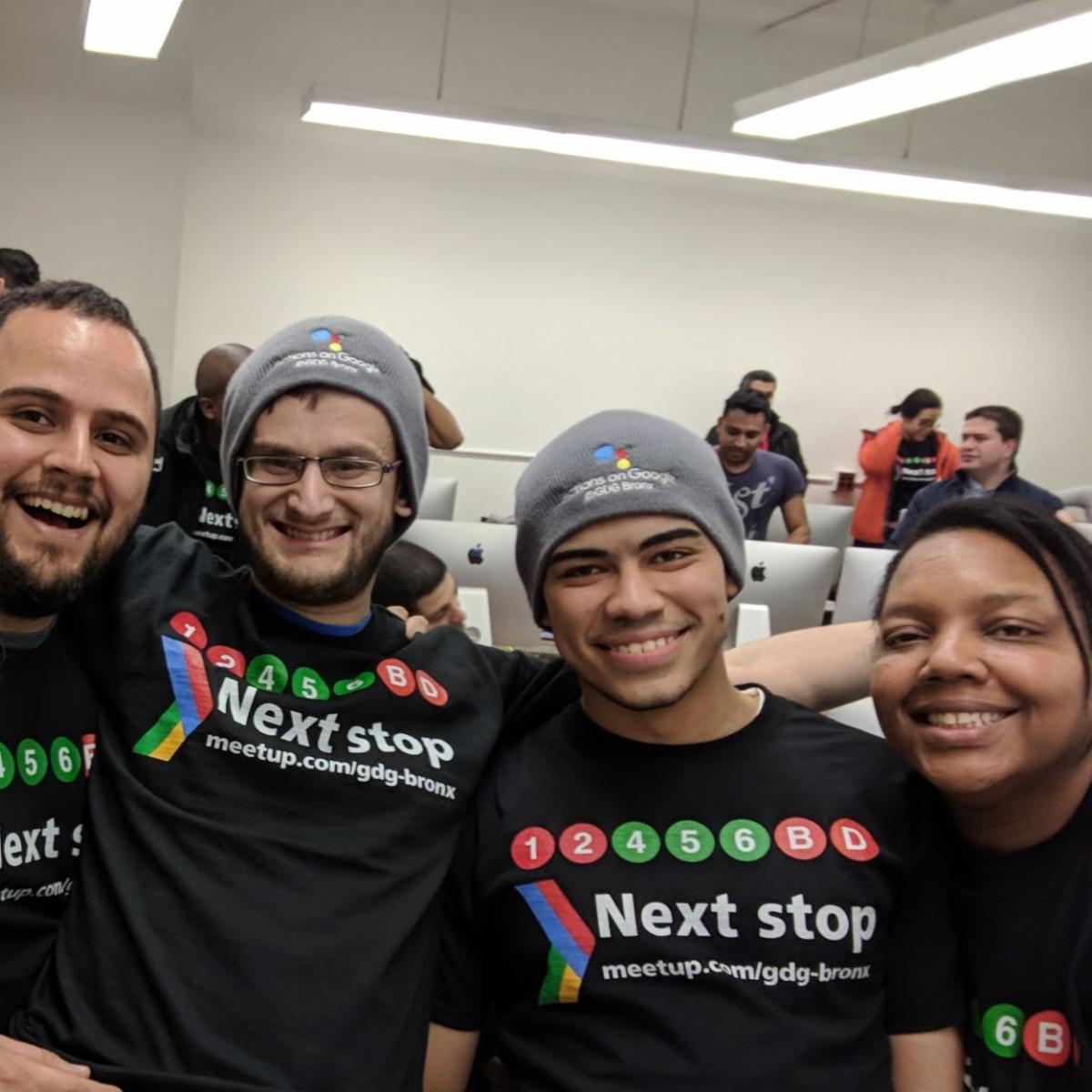 Developers with Matching Dev Tshirts