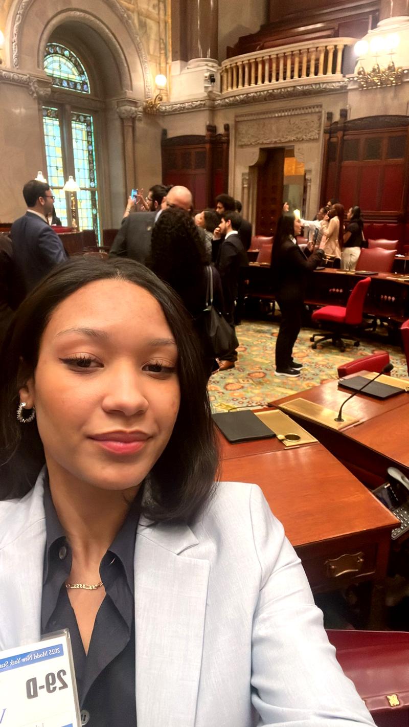 Selfie Photo in the chamber