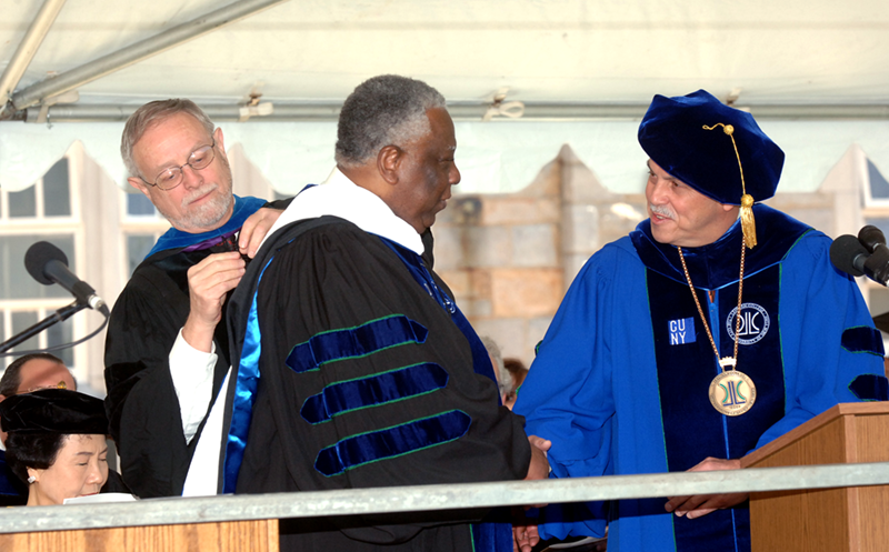 Woodie King Jr Receiving Honorary Degree