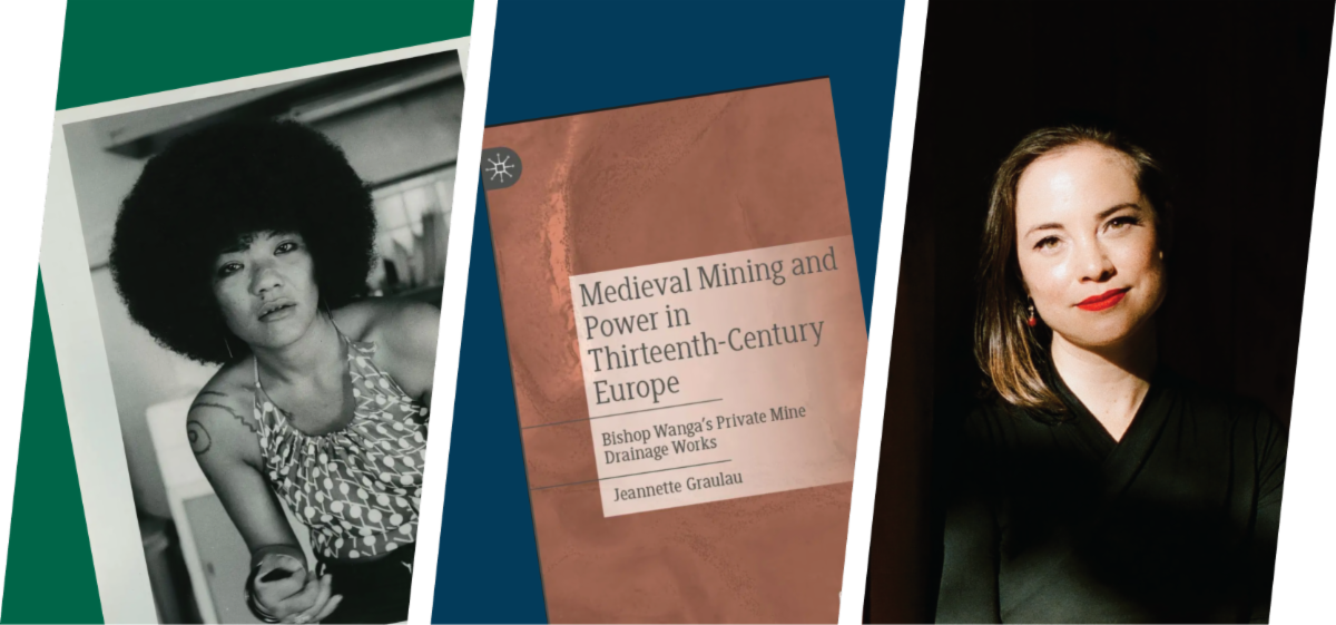 Triptych of images relating to faculty expert stories