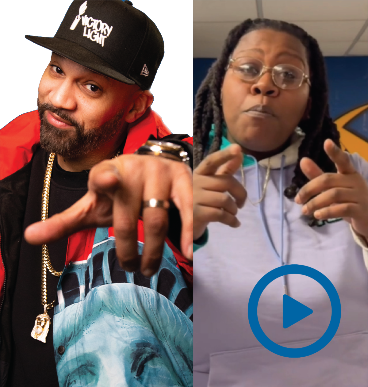 Clickable video still