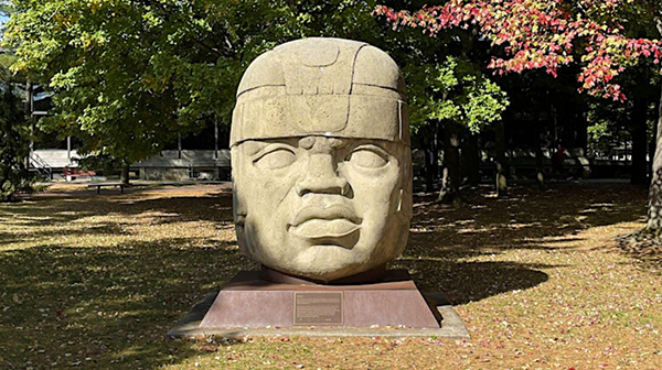 Olmec head