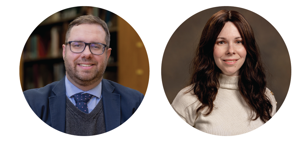 Headshot of Two Faculty Librarians