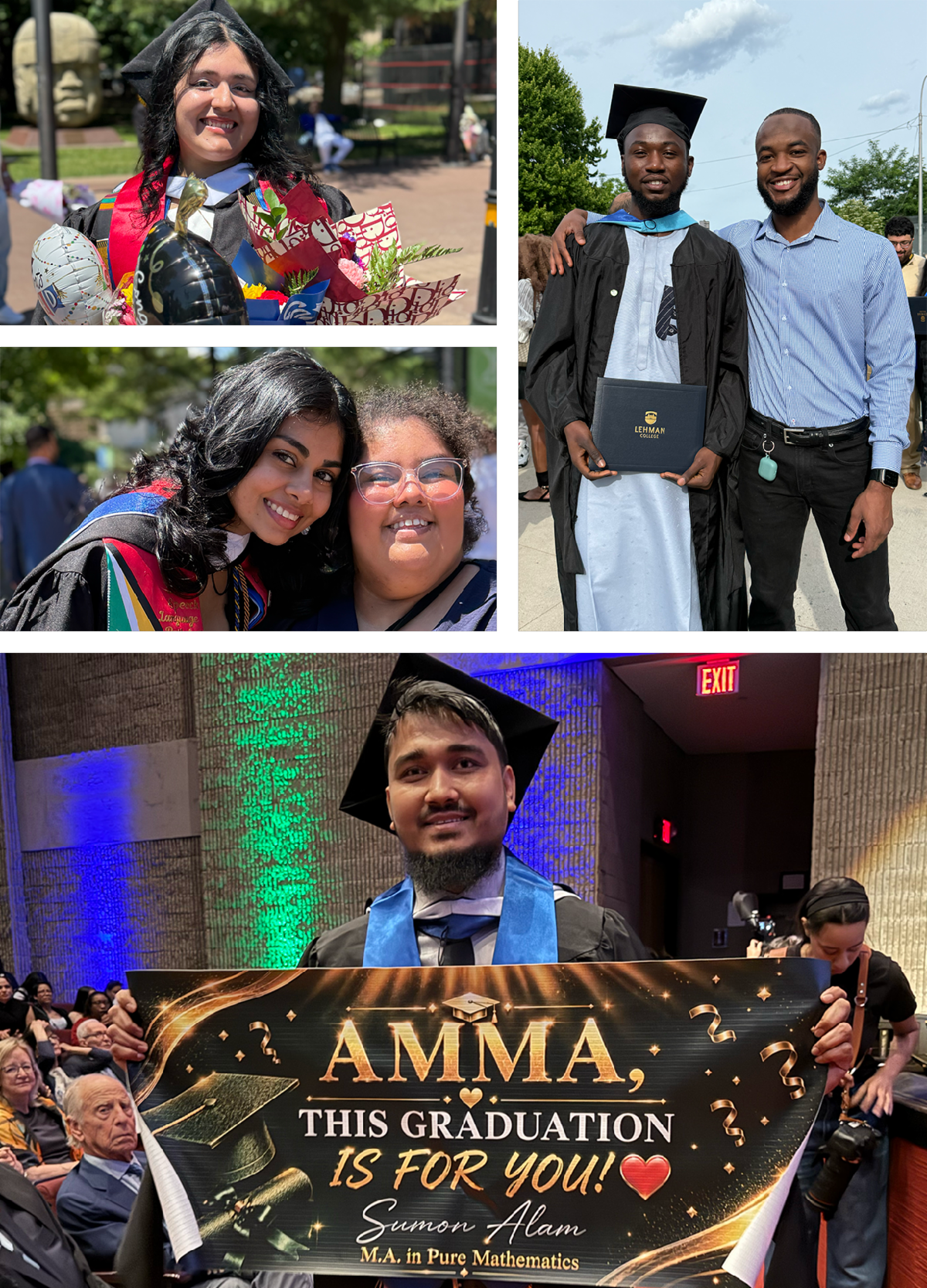 Collage of undergrads