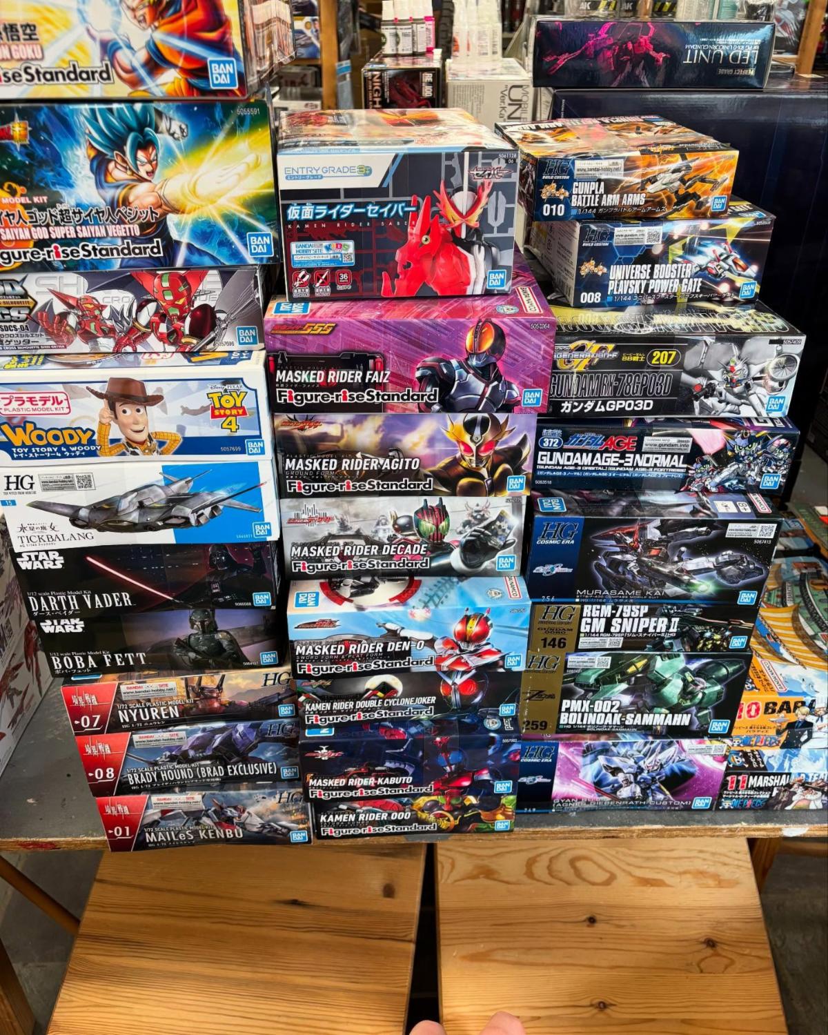 Gundam kits