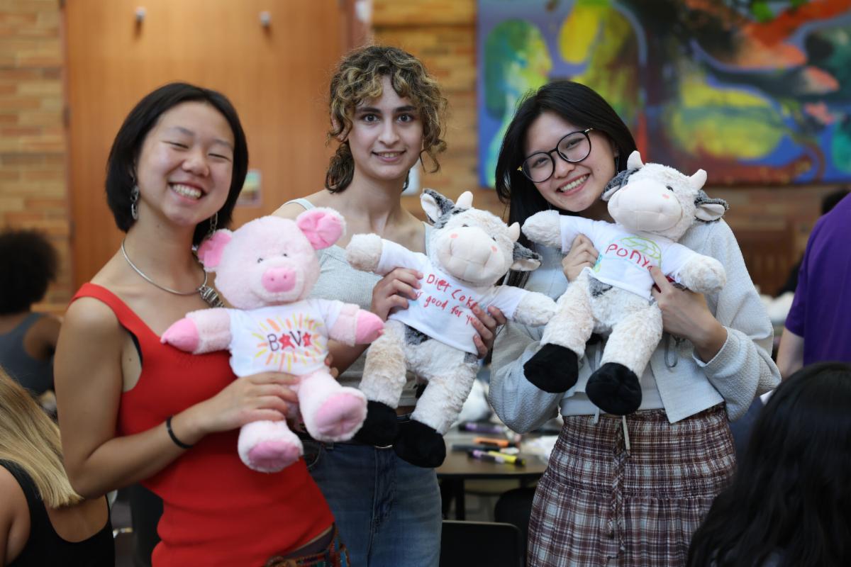 Students share their stuffed animal friends at PCPop