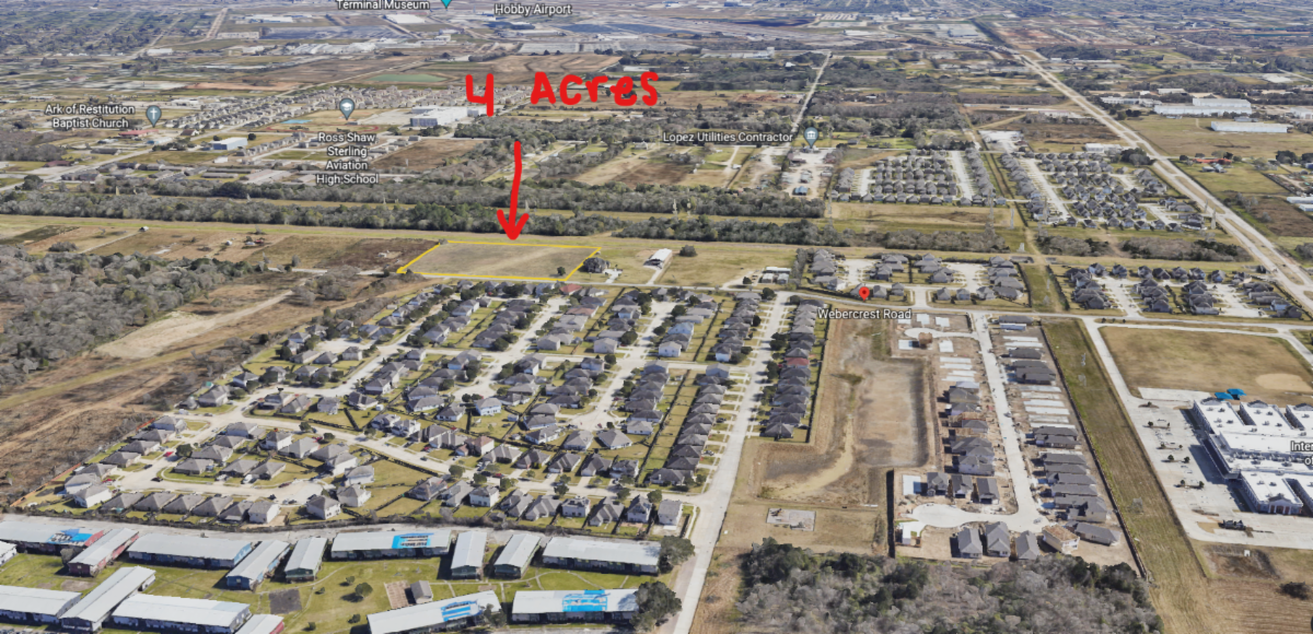 4 Acres Medical Center South ercrest Road, Houston, Texas 77048