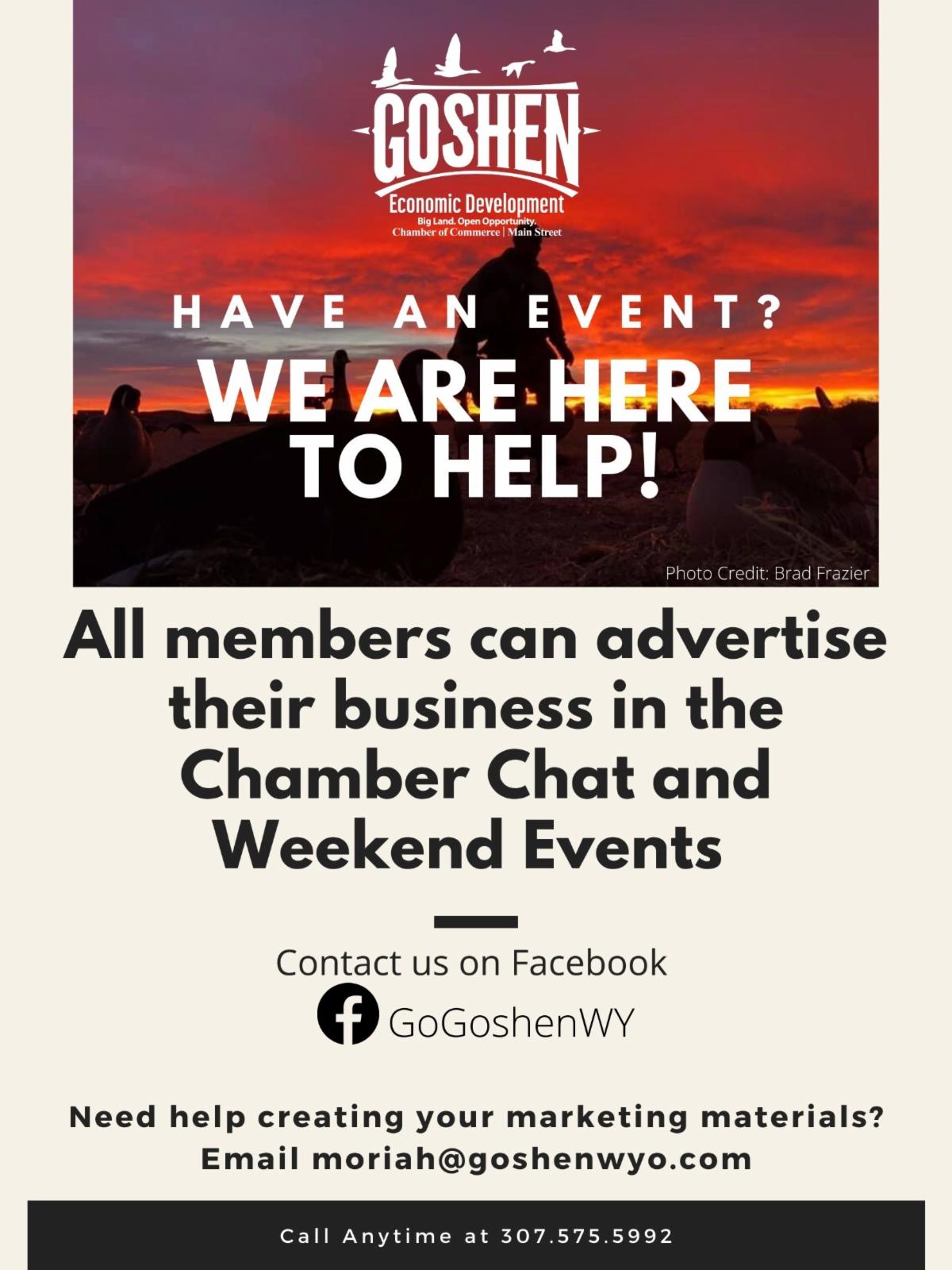 Goshen Weekend Events