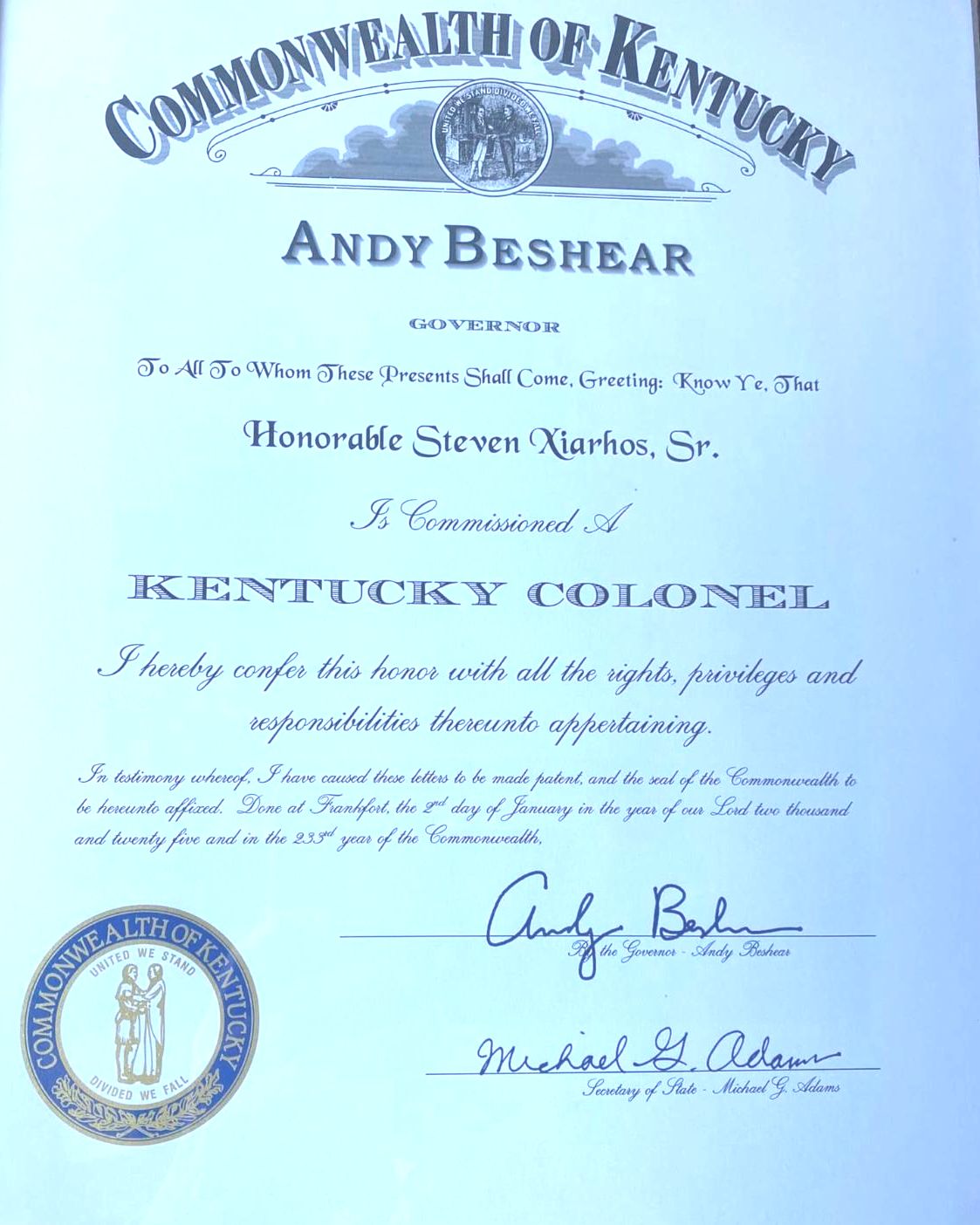 Kentucky Colonel