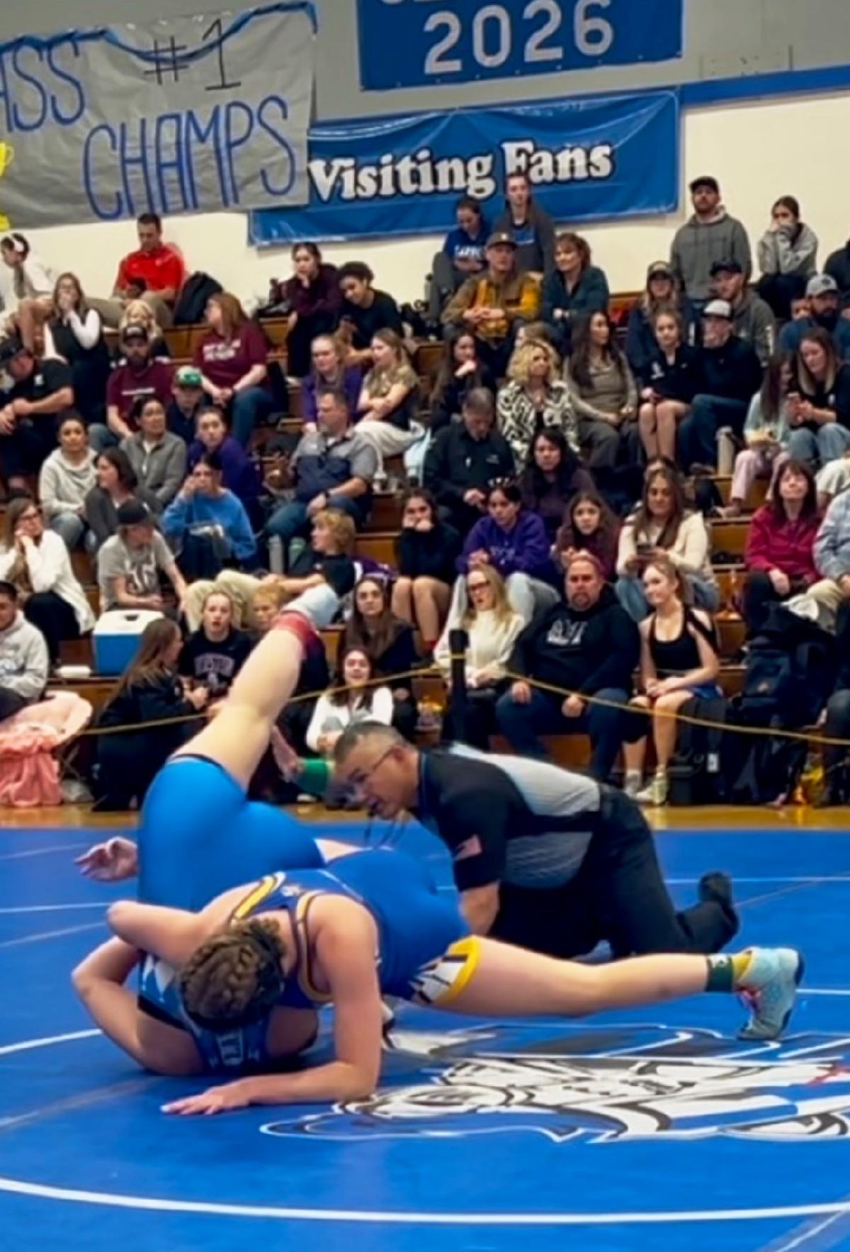 Diem Johnson SLT Lady Vikings Wrestling 2024