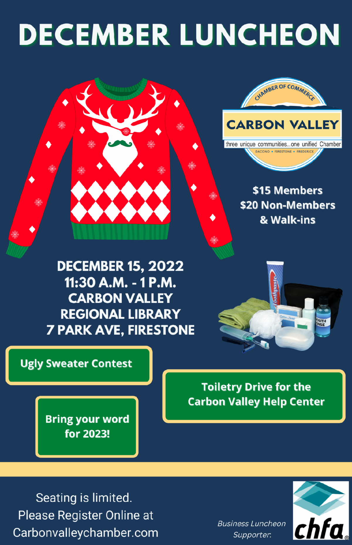 Check out the latest Carbon Valley Chamber News!