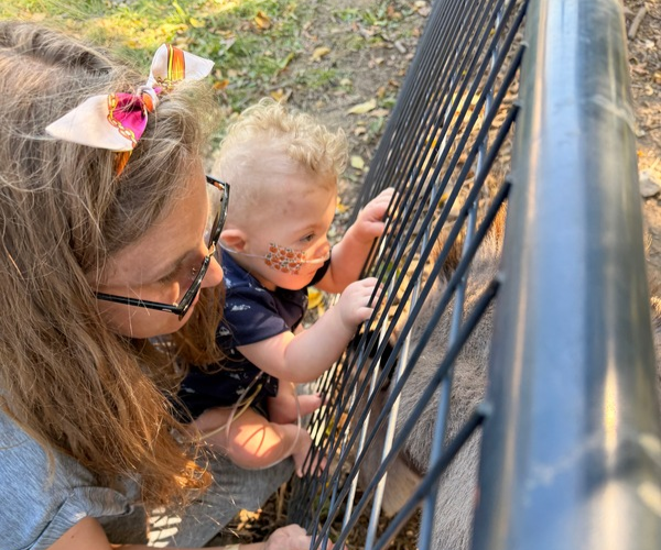 Photo of children playing at a recent Early Intervention event at Van Buren Acres.
