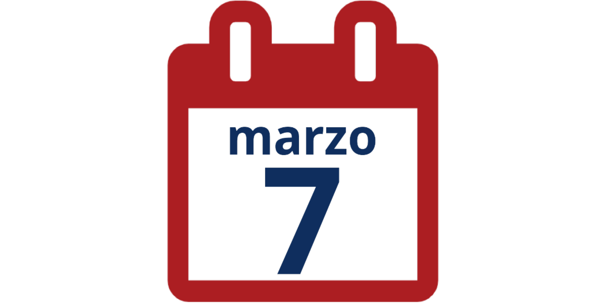 march 7 in spanish open sans