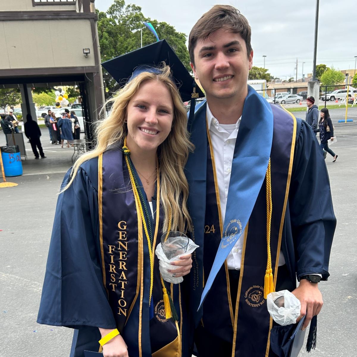 Caitlyn Davidson with Matthew Ritchey