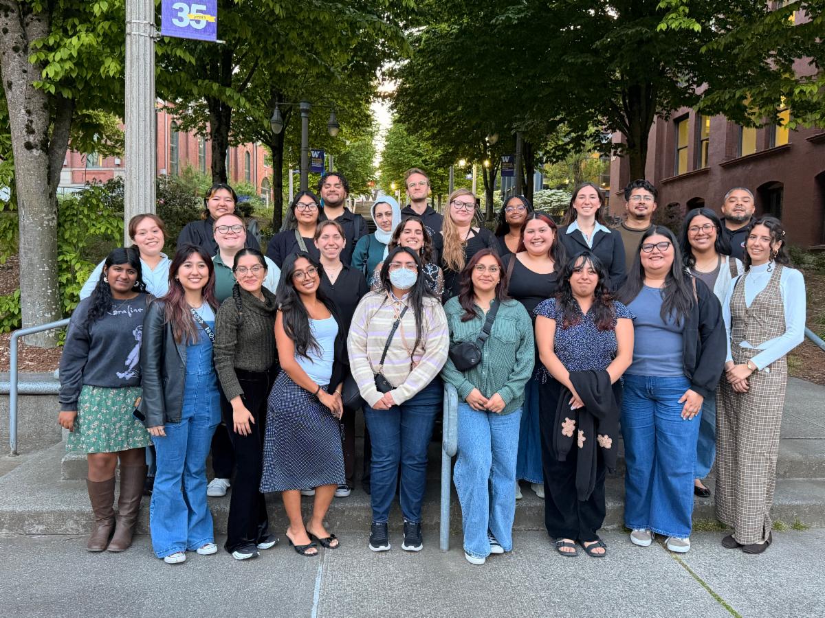 group picture of students at the Western Psychological Association annual meeting
