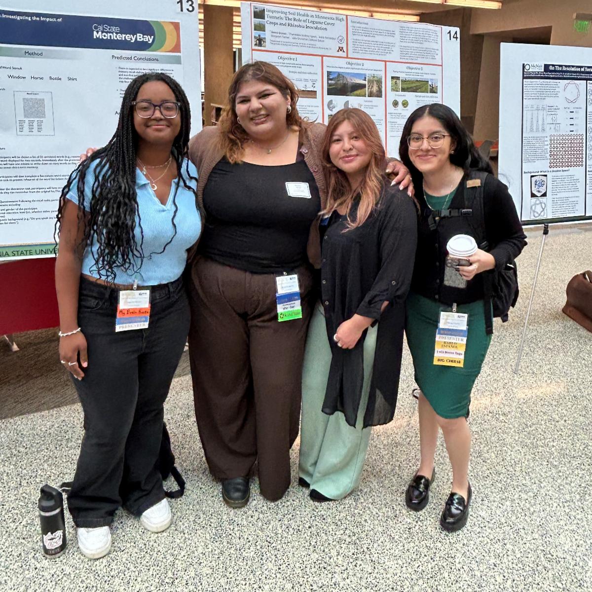 Students pose for picture