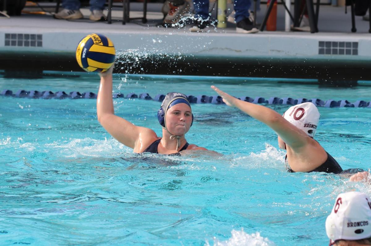 Autumn Day playing water polo