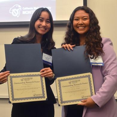 Katelyn Huie and Sarina Regis