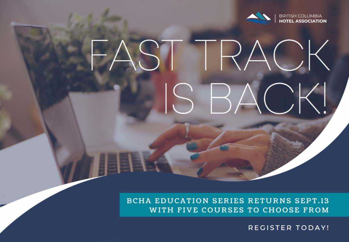 BCHA Fast Track Your Future Educations Series Returns!
