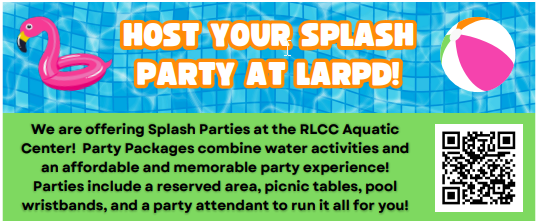 Host your Splash Party at the Pool! 