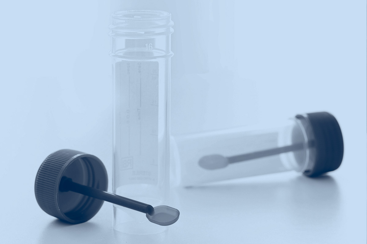 stool sample vial tube