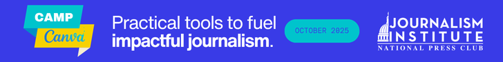 Camp Canva Practical tools to fuel impactful journalism October 2025