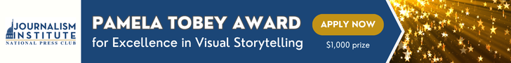 Pamela Tobey Award for Excellence in Visual Storytelling 1000 dollar prize Apply now