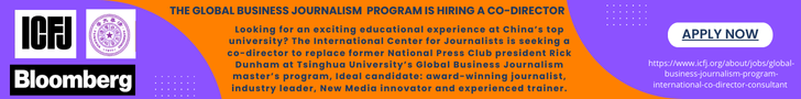 The Global Business Journalism Program is hiring a co director for job seekers looking for an exciting educational experience at a top university in China Apply now