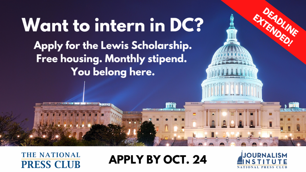 Deadline extended for the Spring 2023 Lewis Scholarship. Click here for details and eligibility.