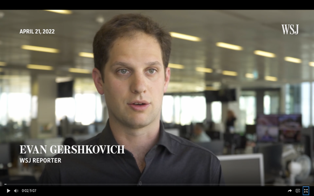 Evan Gershkovich ‘Belongs in This Newsroom’: WSJ Journalists Speak Out