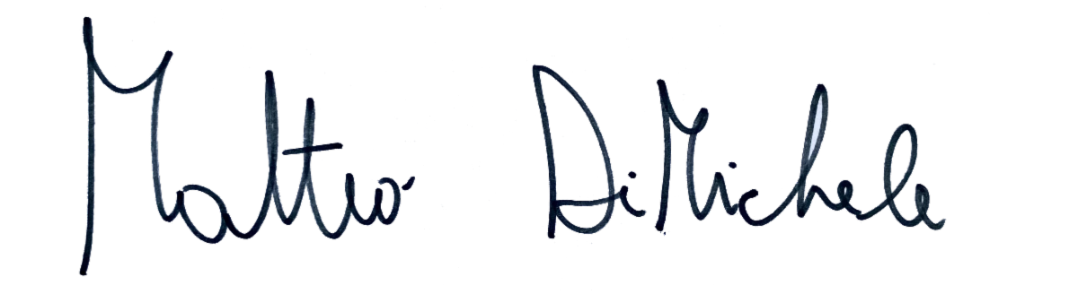 Matteo DiMichele Signature