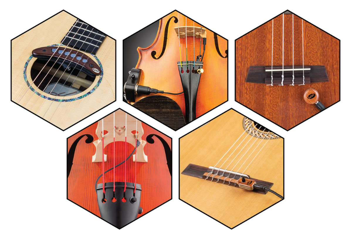 Pickup solutions for acoustic instruments
