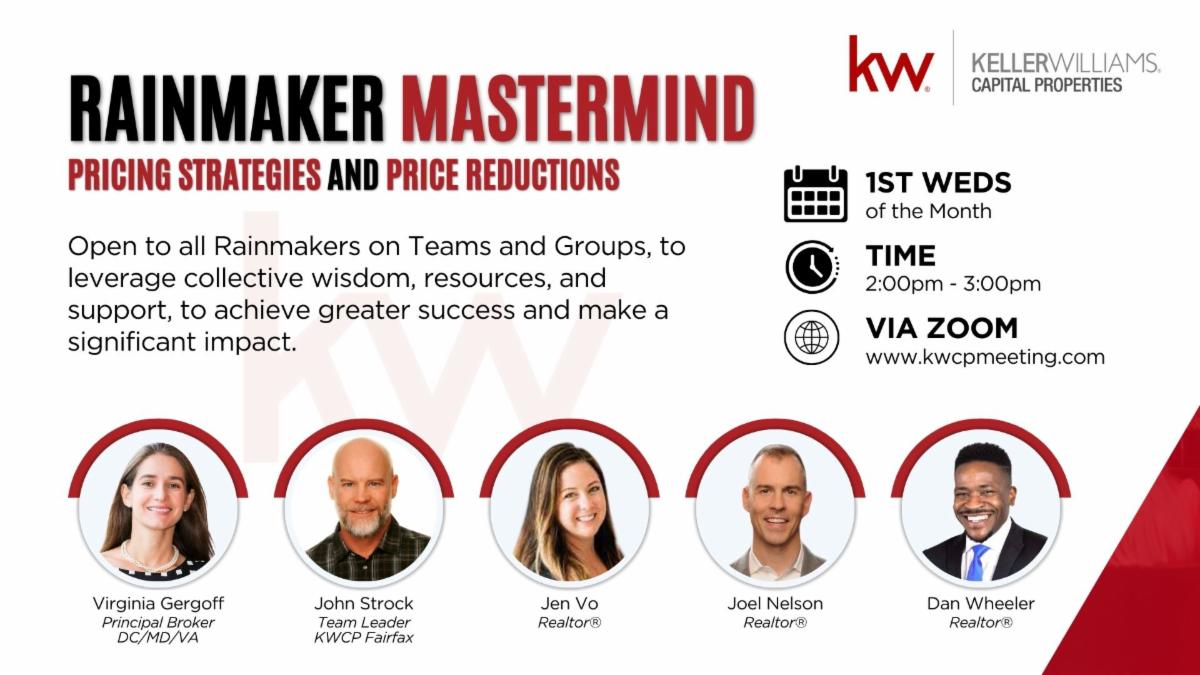 Don't miss Rainmaker Mastermind TODAY at 2pm!