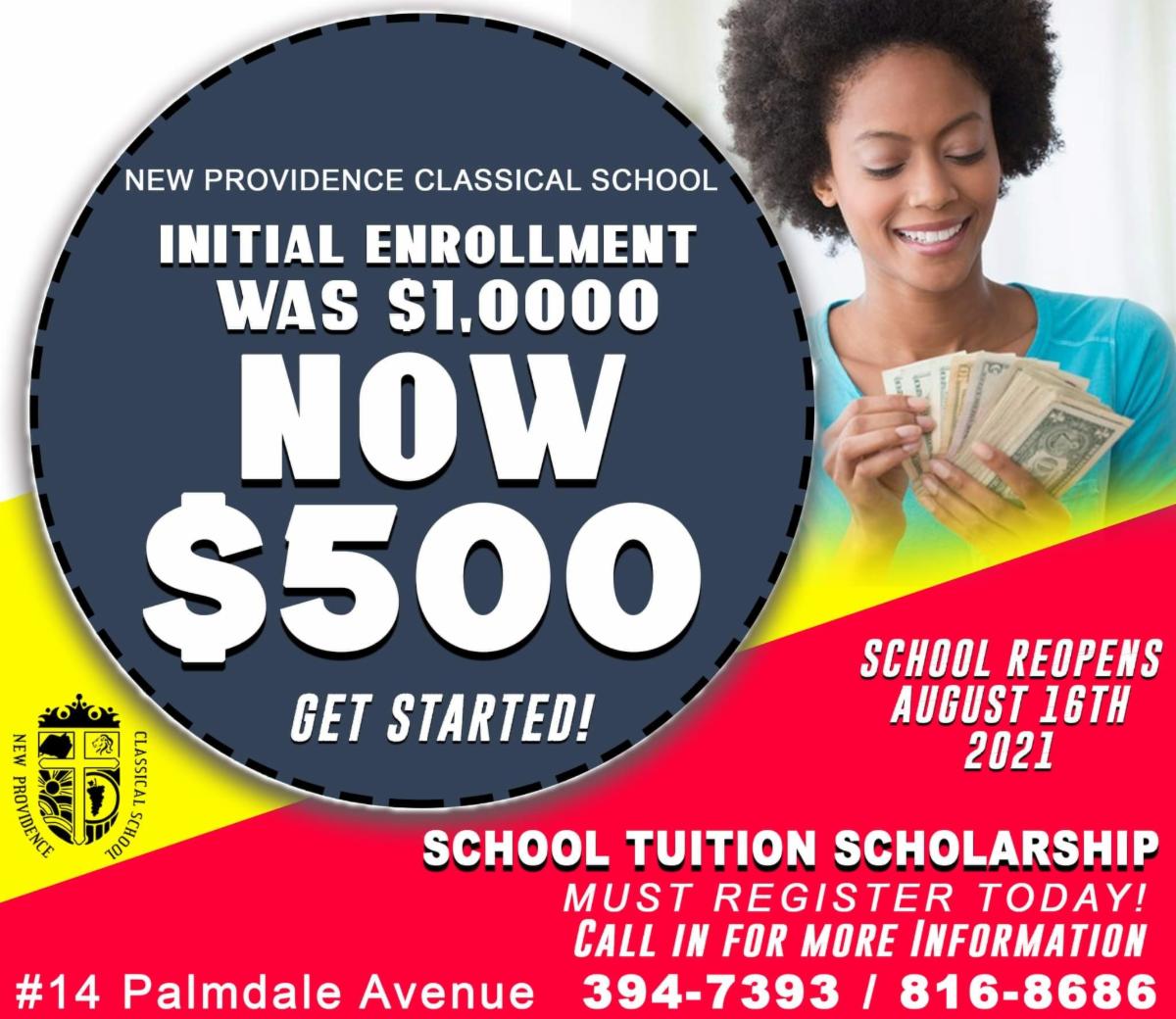 Tuition Discount- Fees Waived