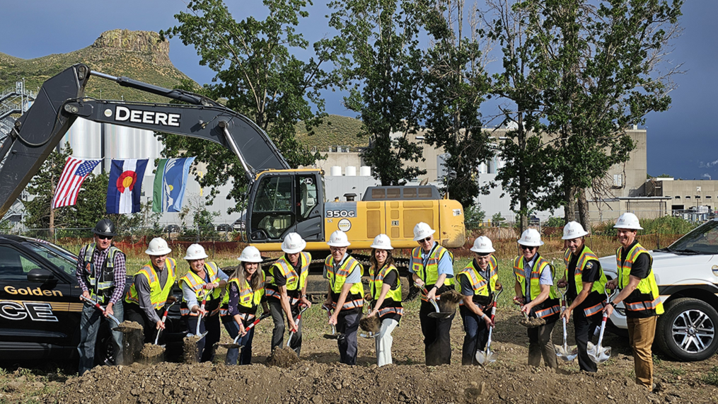 creek with water running and lush green