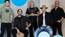 image of the given to fly band members