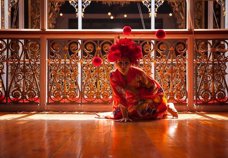 butoh dance performer