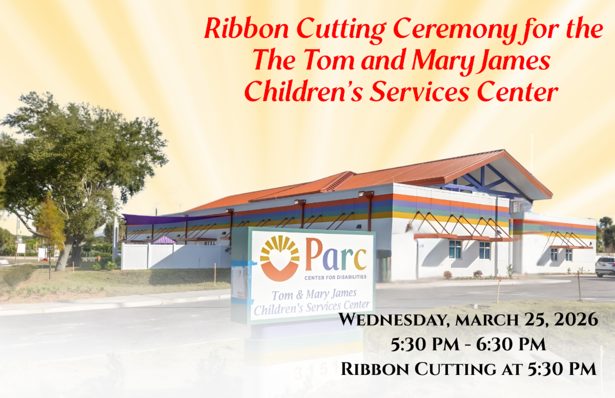 Header image of our Tom and Mary James Children Services Center promoting the upcoming Ribbon Cutting Ceremony and Open House
