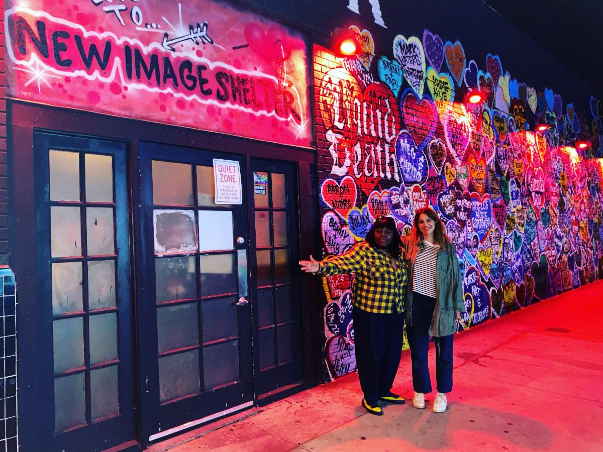 The Giving Wall BLACK LBC BAR & RESTAURANT