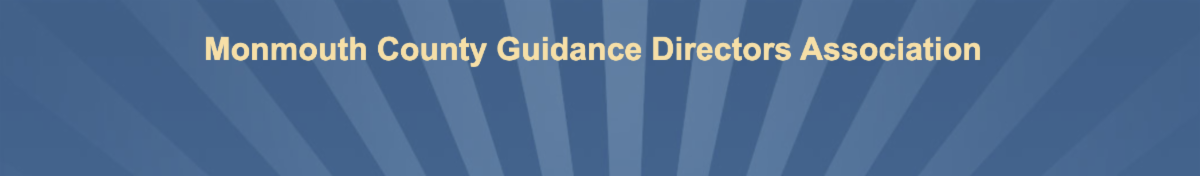 Monmouth County Guidance Counselors Association logo.