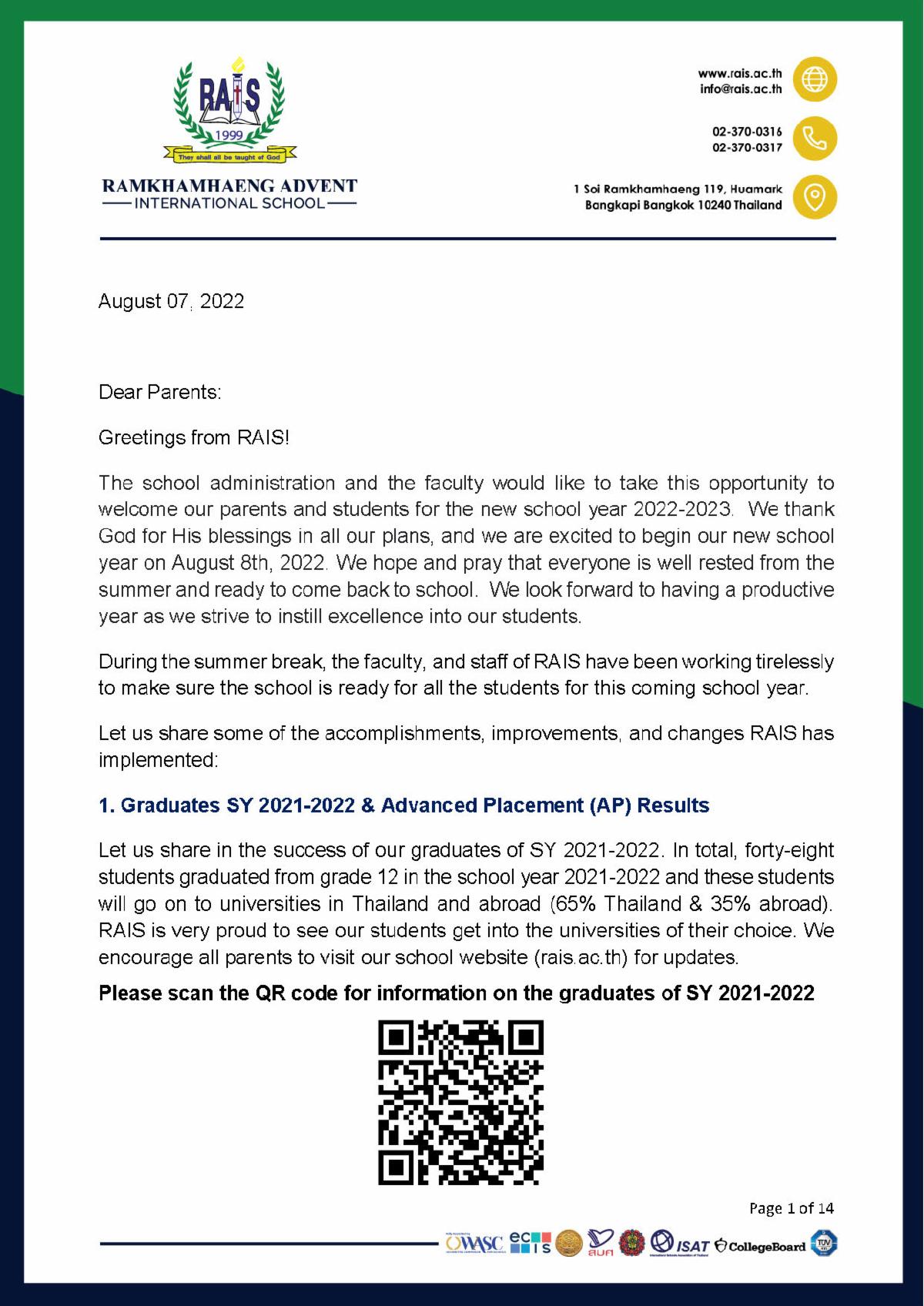 Oim Operations Snap Letter 2022 - kb50xbg